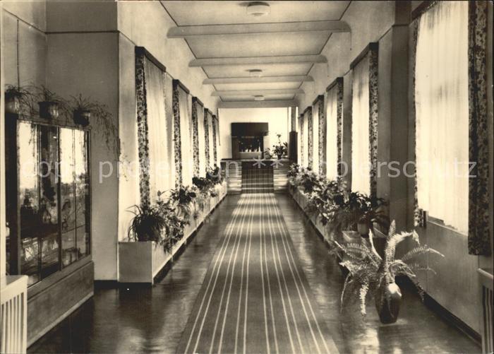 Oberhof Thueringen VDK-Erholungsheim Wandelgang