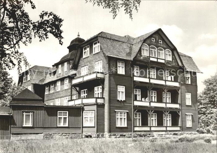 Oberhof Thueringen Konsum-Erholungsheim
