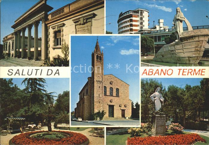 Abano Terme Monumento Pietro D Abano Cristoforo Colombo Montirone