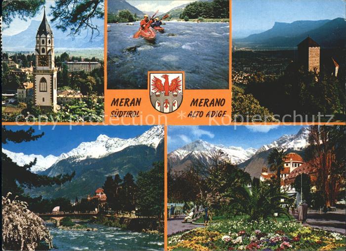 Meran Merano Kirche Bruecke Burg