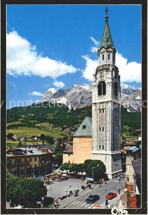 Cortina d Ampezzo Kirchturm