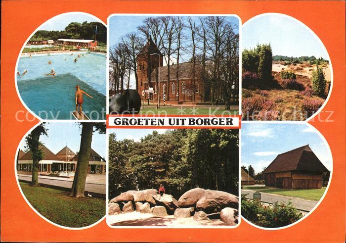 Borger Drenthe Schwimmbad Kirche