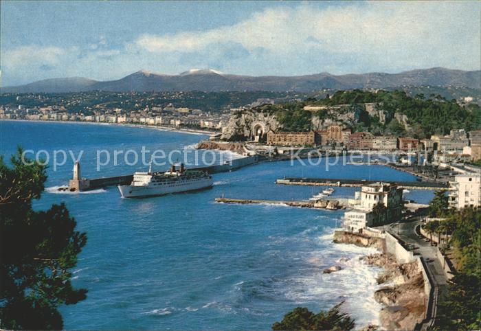 Nice Alpes Maritimes Hafen Faehre