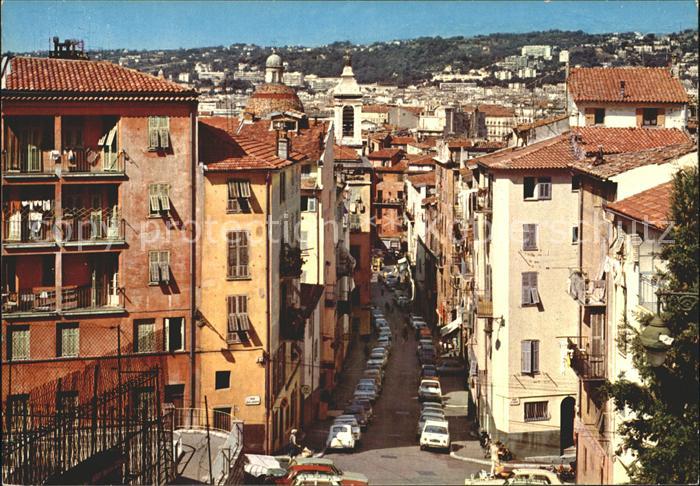 Nice Alpes Maritimes Rue Rossetti Cathedrale Sainte-Reparate