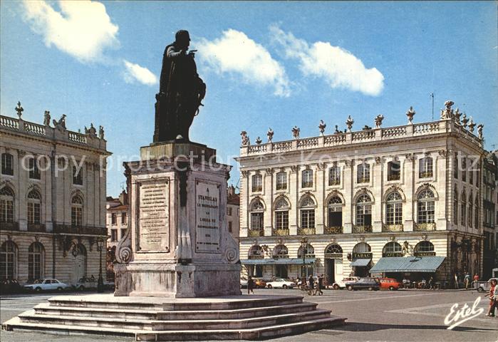 Nancy Lothringen Place Stanislas statue Stanislas Leczinsky