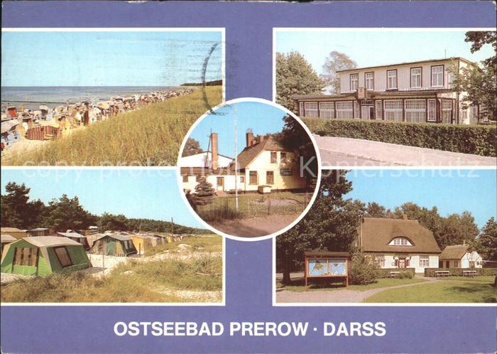 Prerow Strand FDGB Erholungsheim Am Hafen Campingplatz Rat der Gemeinde