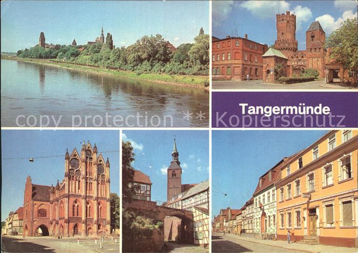 Tangermuende Neustaedter Tor Rathaus Rossfurt