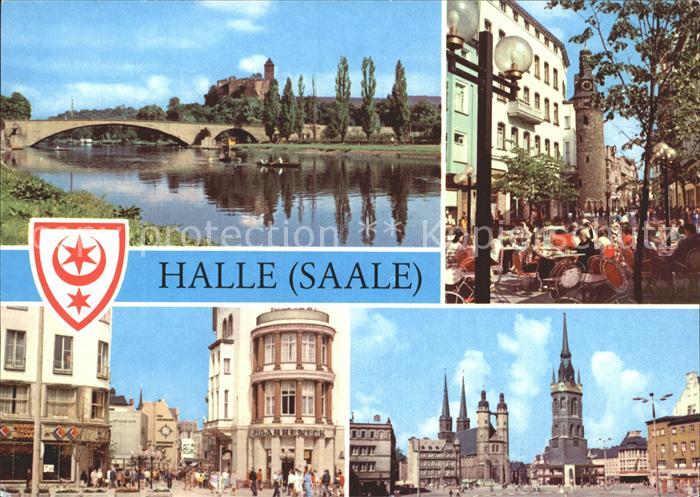 Halle Saale Burg Giebichenstein Mittlere Klement-Gotwald-Strasse Markt