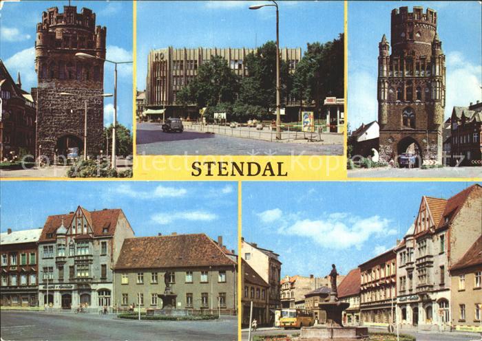 Stendal Tangermuender Tor Breite Strasse Uenglinger Tor