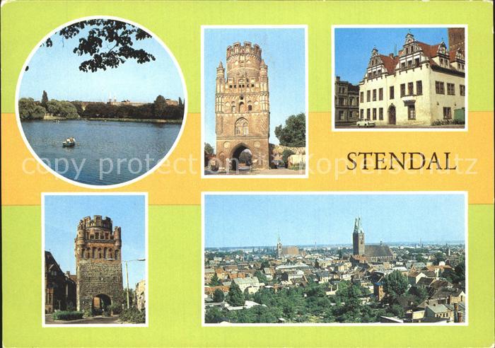 Stendal Stadtsee Uenglinger Tor Rathaus