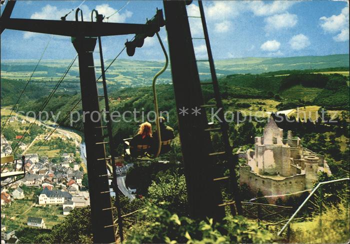 Vianden Sesselbahn Chateau Ville basse