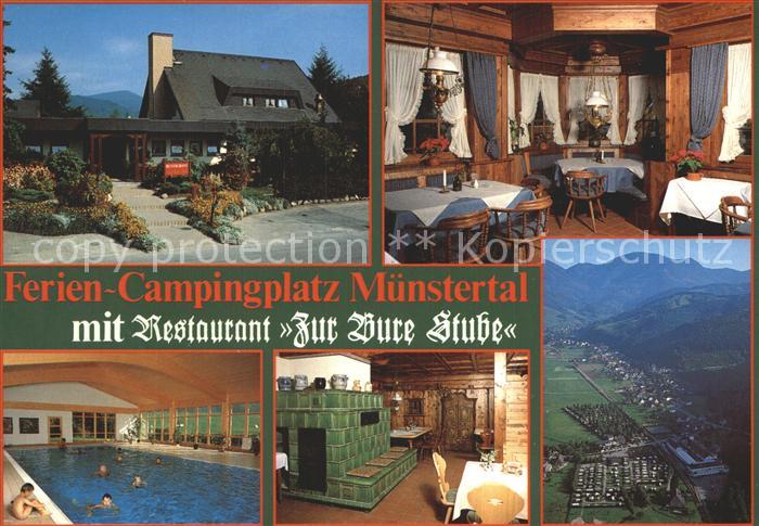 Muenstertal Schwarzwald Ferien-Campingplatz Restaurant