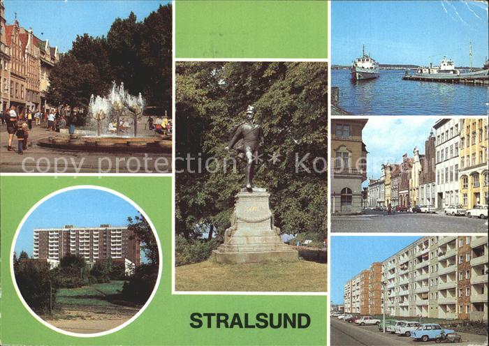 Stralsund Mecklenburg Vorpommern Ossenreyer Strasse Rudolf-Leonhard-Weg Ferdinan