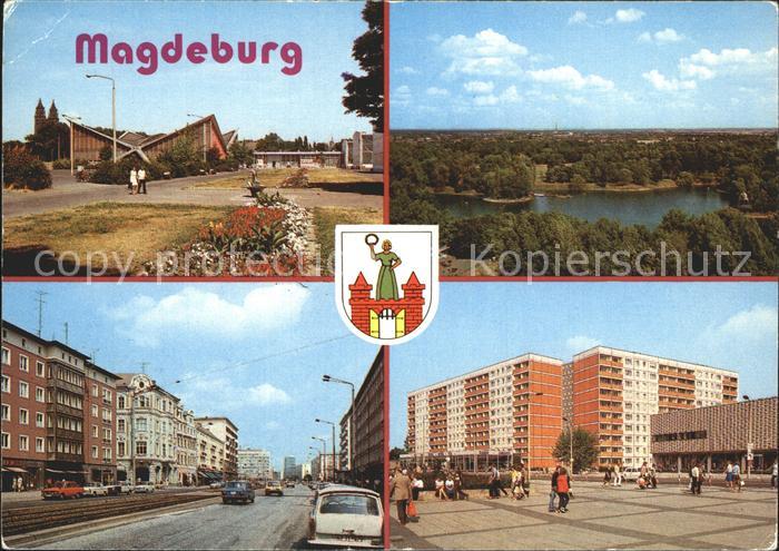 MAGDEBURG  CITY Hyparschale Adolf-Mittag-See Karl-Marx-Strasse