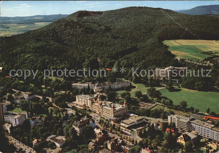 Bad Wildungen Fliegeraufnahme Kurviertel