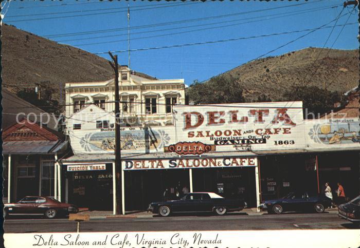 Virginia City Nevada Delta Saloon Cafe