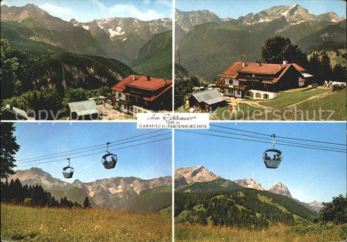 GARMISCH-PARTENKIRCHEN Bayern Am Eckbauer Luftseilbahn