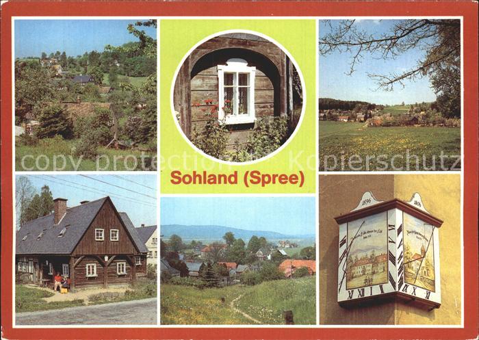 Sohland Spree Heimatmuseum Sonnenuhr Haus Markt 17