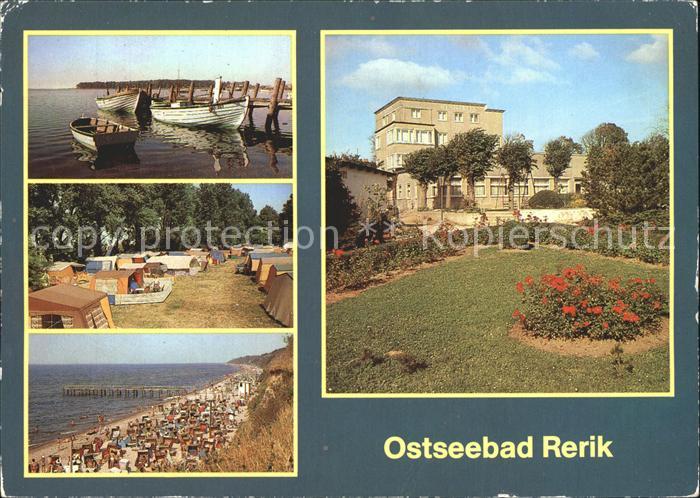 Rerik Ostseebad Salzhaff Campingplatz Strand Kurhaus
