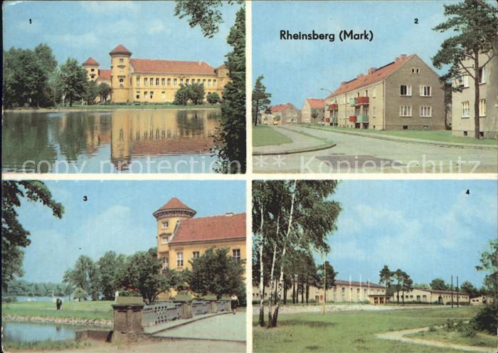 Rheinsberg Schloss Dubnastrasse See Kulturhaus