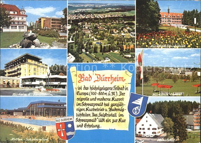 Bad Duerrheim Stadtmitte Kurheim Haenslehof