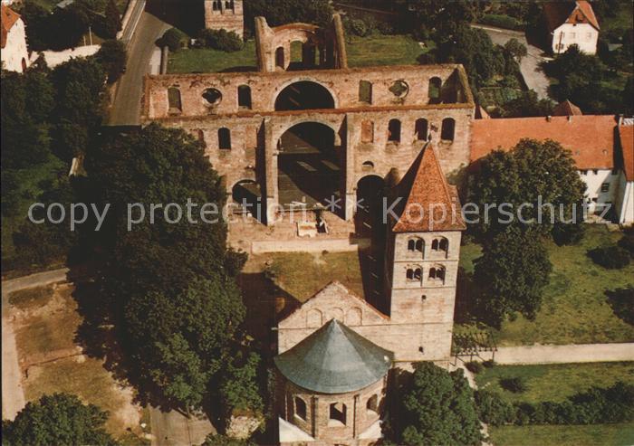 Bad Hersfeld Stiftsruine Fliegeraufnahme
