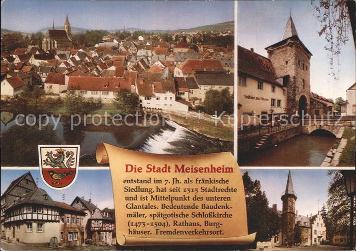 Meisenheim Glan Rathaus Burghaeuser