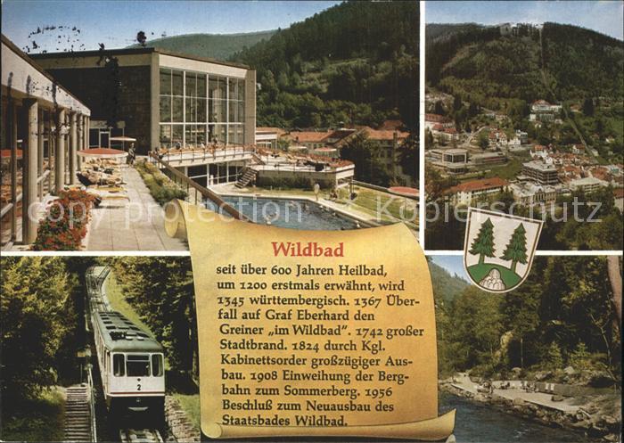 Wildbad Schwarzwald Heilbad Bergbahn