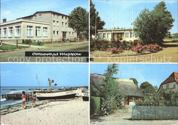 Wustrow Ostseebad FDGB-Erholungsheim Am Strand