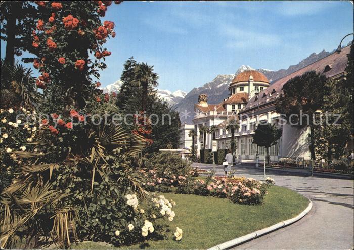 Merano Meran Kurpromenade Kurhaus Texelgruppe