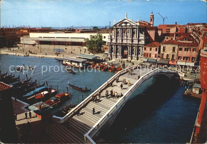 Venezia Venedig Bahnhof Kirche Scalzi Bruecke