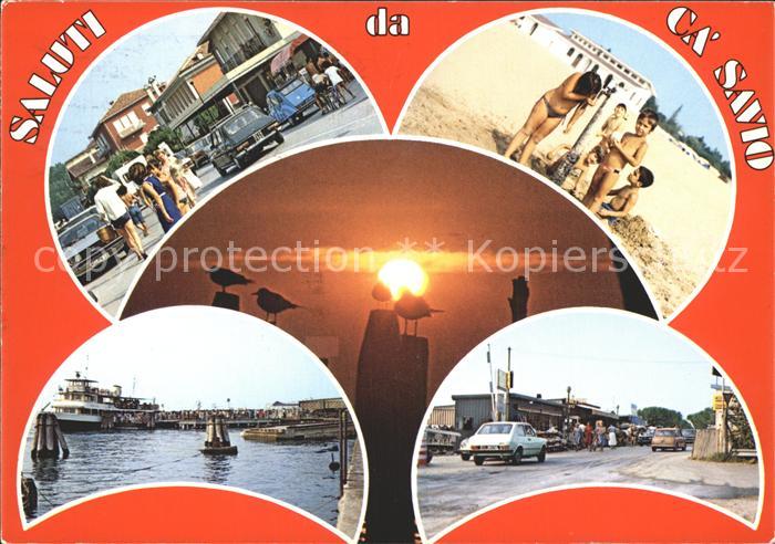 Cavallino-Treporti Ca Savio Hafen Faehre Strand