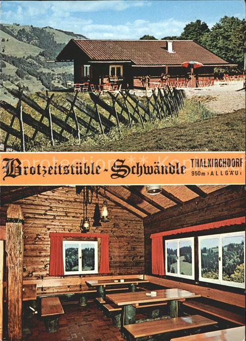 Thalkirchdorf Brotzeitstueble Schwaendle