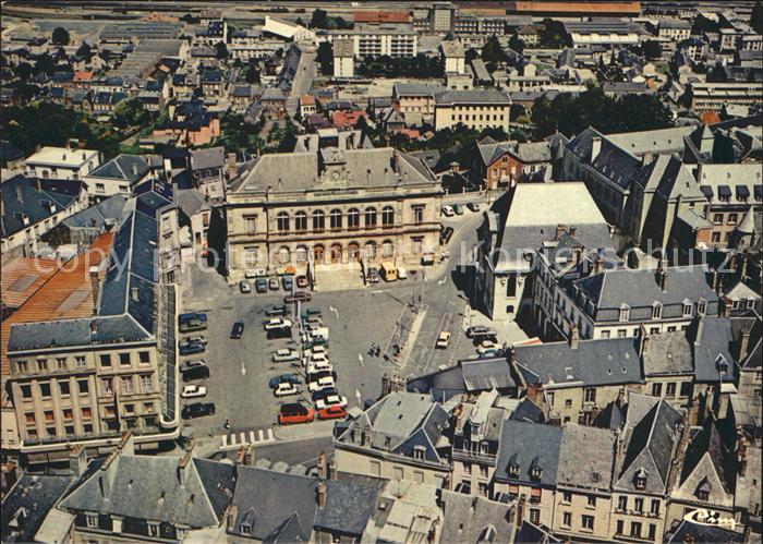 Laon Aisne Fliegeraufnahme Place Hotel de Ville