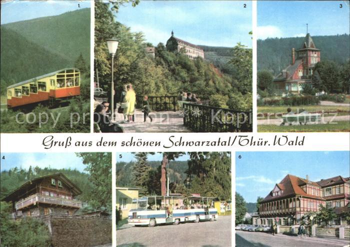 Schwarzatal Oberweissbacher Bergbahn Schloss Schwarzburg Sitzendorf Hotel Zur Li