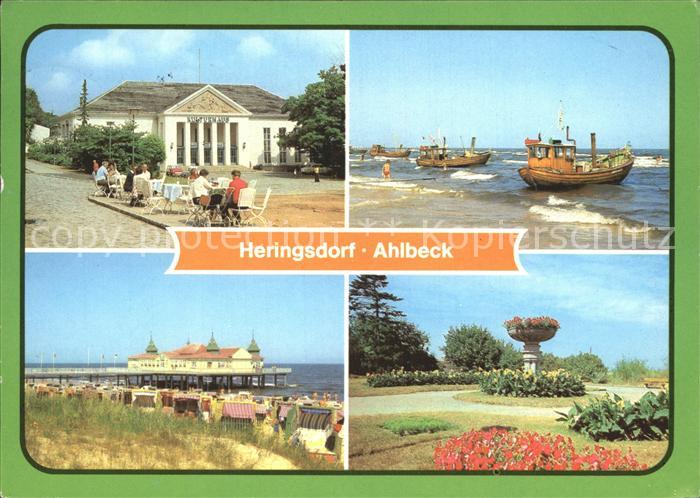 Ahlbeck Ostseebad Kulturhaus Strand Seebruecke