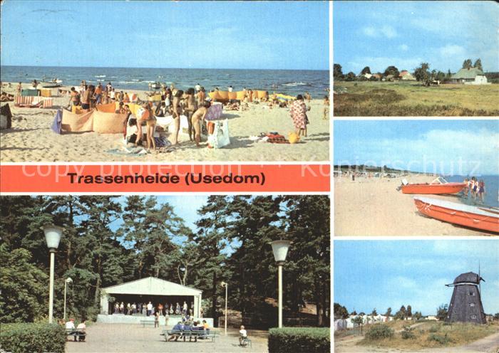 Trassenheide Usedom Strand Musikpavillon Muehle