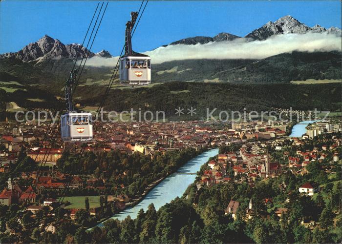 Innsbruck Nordkettenbahn-Wegenkreuzung Serles Nockspitze