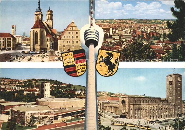 STUTTGART CITY Bahnhof Kirche