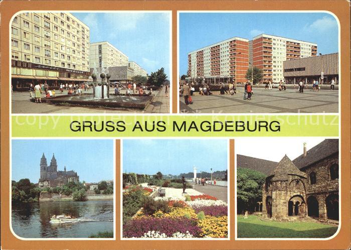 MAGDEBURG CITY Karl-Marx-Strasse Kloster Unser Lieben Frauen