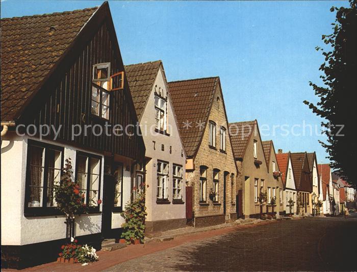 Schleswig Schlei Alte Fischersiedlung auf dem Holm