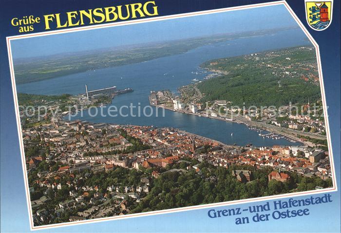 Flensburg Fliegeraufnahme