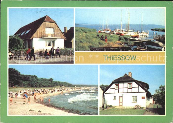Thiessow Ostseebad Ruegen Hafen Ferienheim ZBE Bauorganisation Naumburg Stand