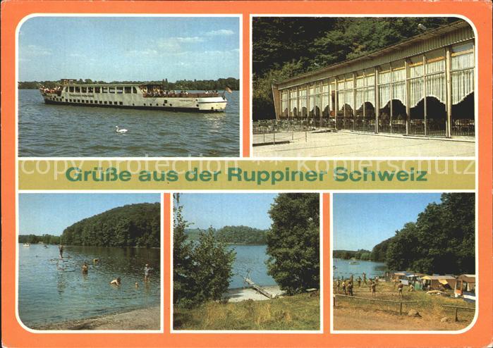 Neuruppin MS Theodor Fontane Tornowsee Campingplatz D/87