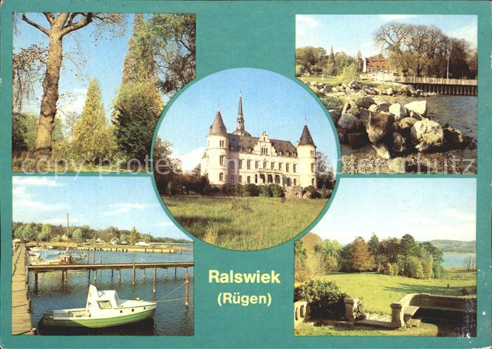 Ralswiek Park Schloss Jasmunder Bodden