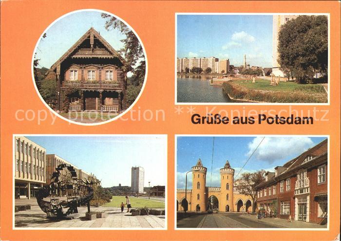 Potsdam Russische Kolonie Alexandrowka Neubauten Neustaedter Havelbucht