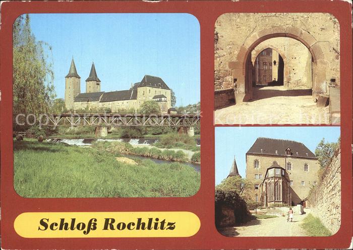 Rochlitz Sachsen Schloss Westportal Schlosskapelle
