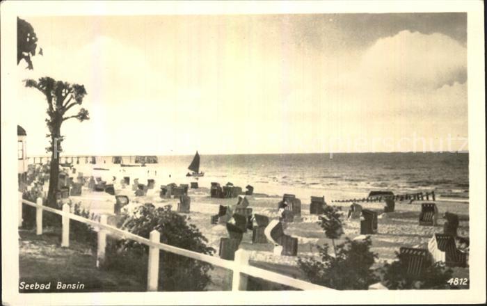 Bansin Ostseebad Strandpartie