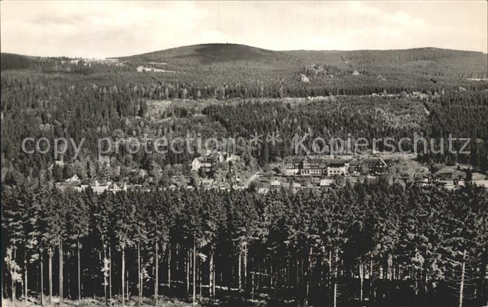 Schierke Harz Blick von den Schnarcher Klippen