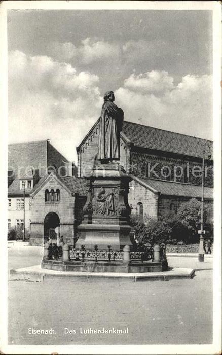 Eisenach Thueringen Lutherdenkmal
